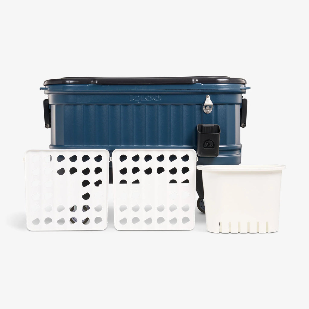 Igloo Party Bar 125QT Cooler - Rugged Blue