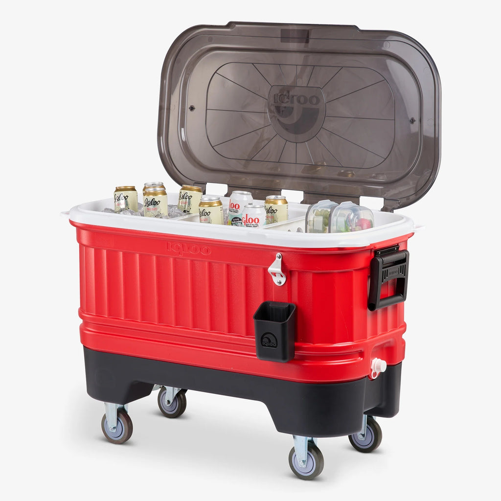 Igloo Party Bar 125QT Cooler - Red Star