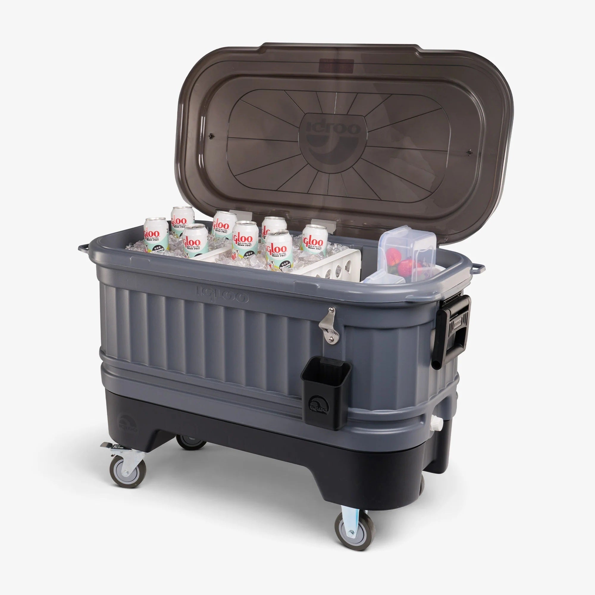 Igloo Party Bar 125QT Cooler - Carbonite Grey