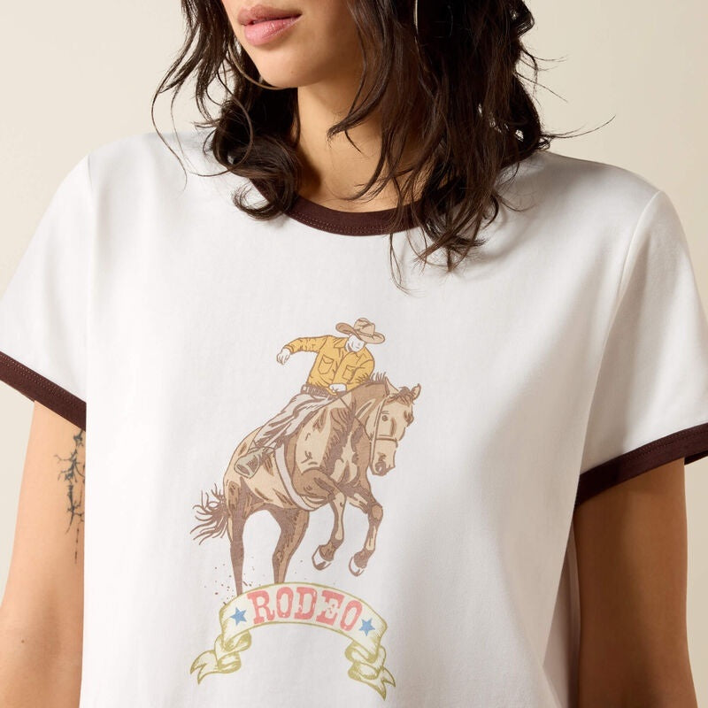 Ariat Womens Sundance T-Shirts - Parchment