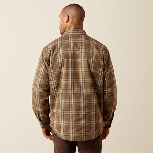 Ariat Rebar Flannel Insulated Shirt Jackets - Canteen
