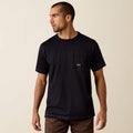 Ariat Mens Rebar Workman T-Shirts - Black