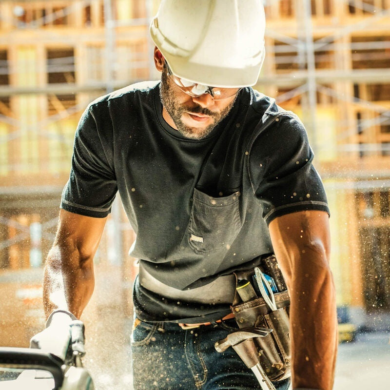 Ariat Mens Rebar Workman T-Shirts - Black
