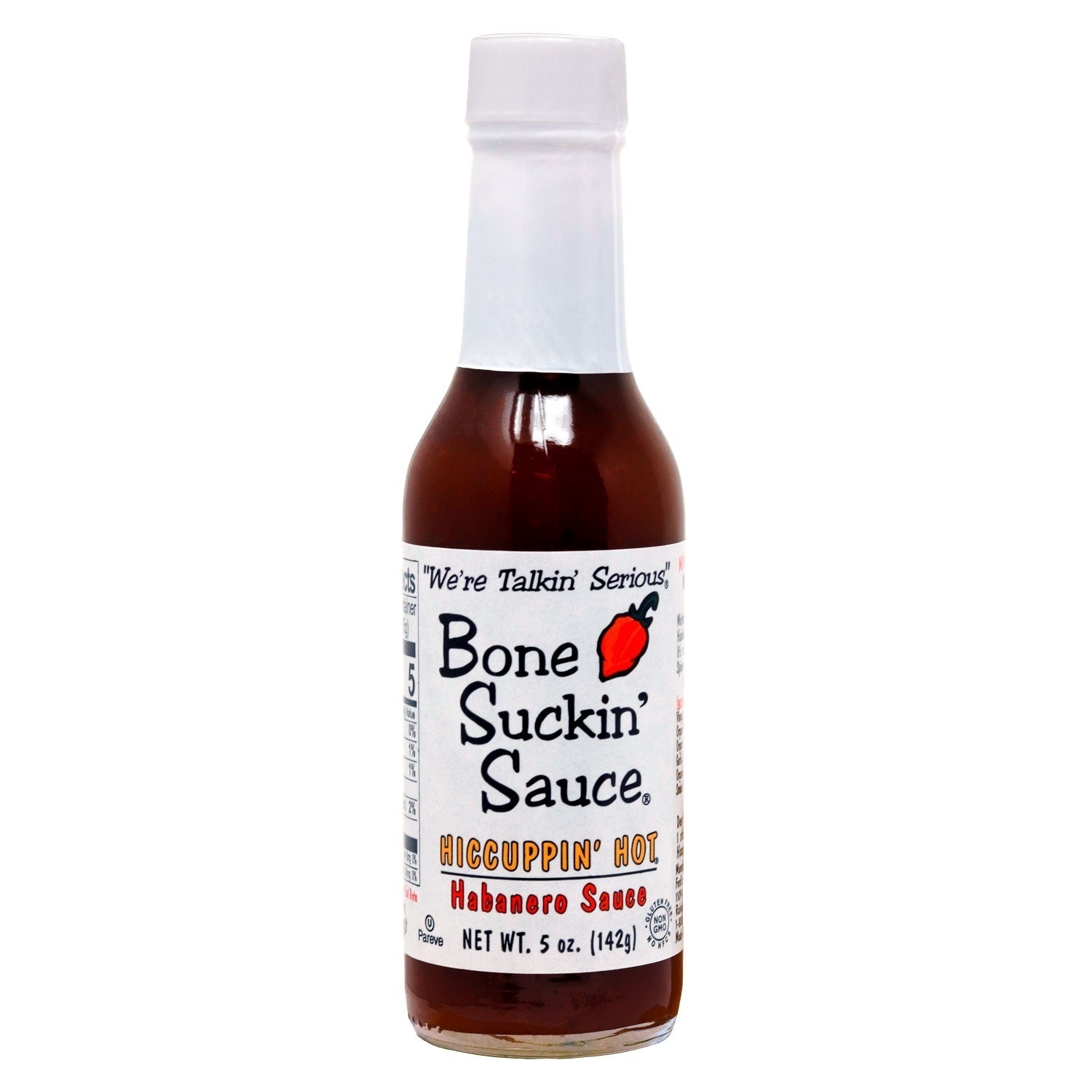 Bone Suckin' Hiccuppin' Hot Habanero Sauce - 5oz (142g) - CLEARANCE