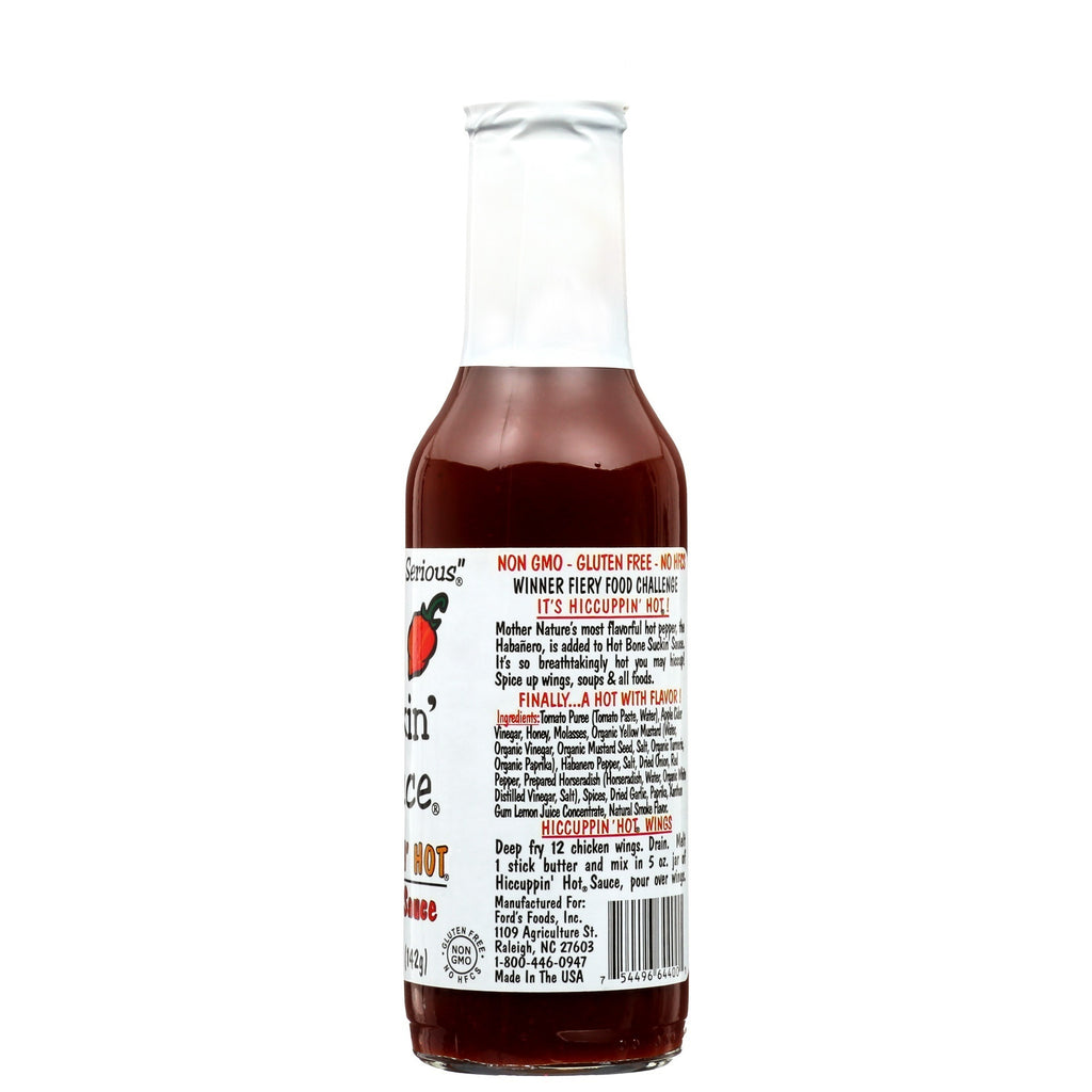 Bone Suckin' Hiccuppin' Hot Habanero Sauce - 5oz (142g) - CLEARANCE