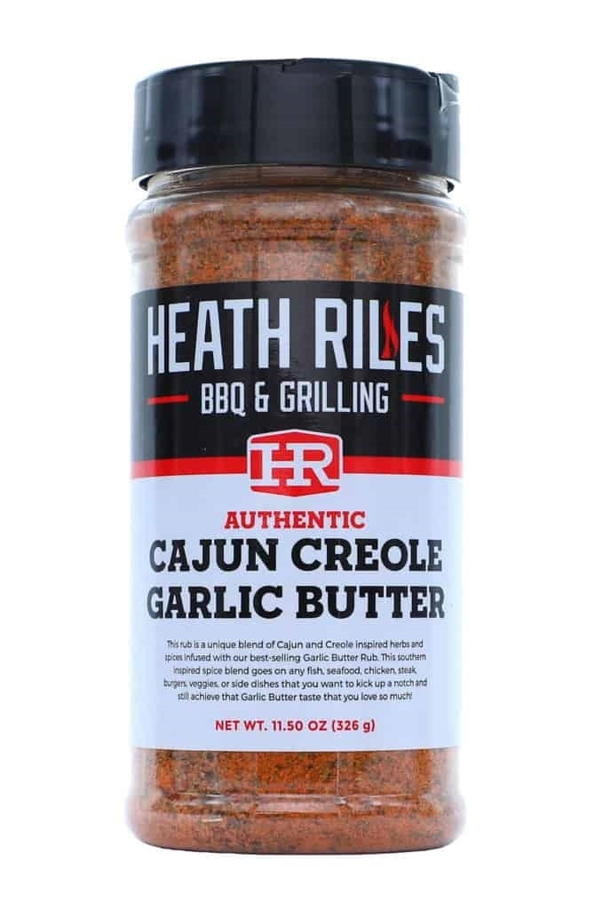 Heath Riles BBQ Cajun Creole Garlic Butter Rub - 326g (11.5oz) - CLEARANCE