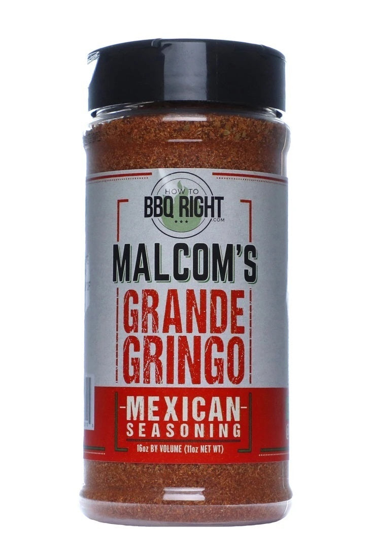How To BBQ Right Malcolm's 'Grande Gringo 'Mexican Seasoning - 311g (11oz) - CLEARANCE