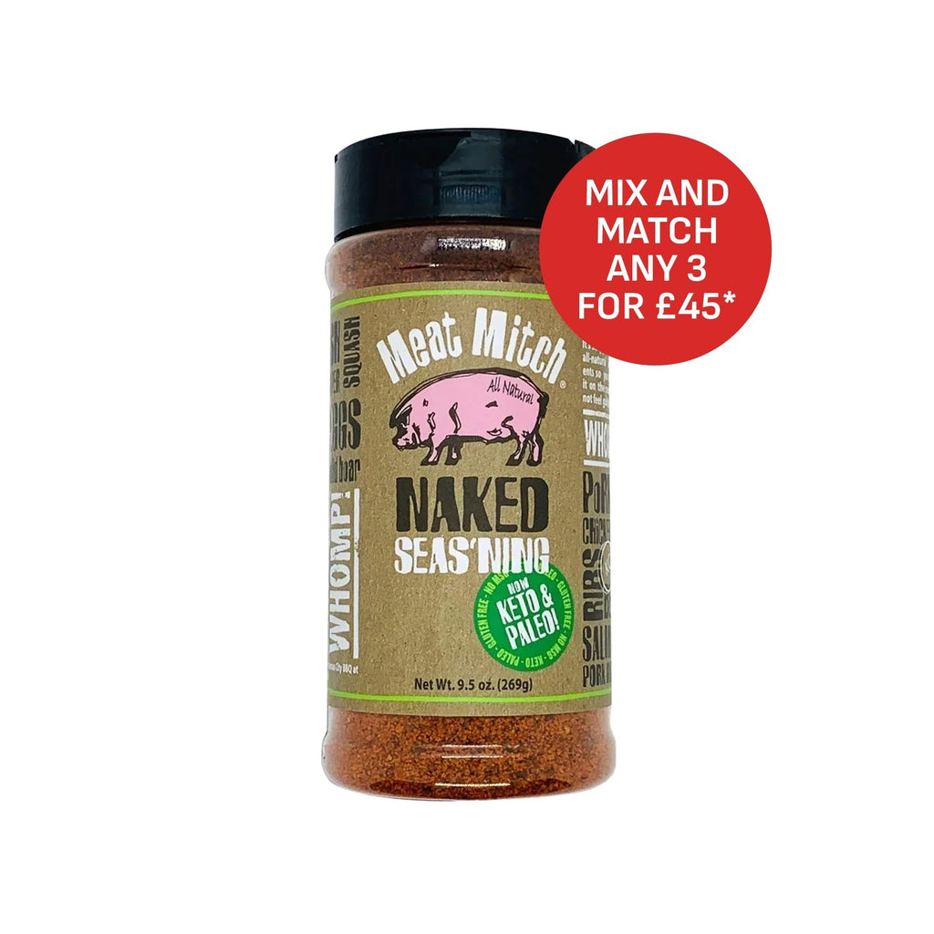 Meat Mitch 'Naked' All - Natural BBQ Seas'ning- 269g (9.5oz)