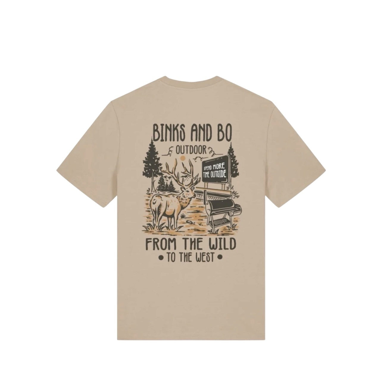 Binks & Bo Where The Wild Meets The West- BBQ T-Shirts