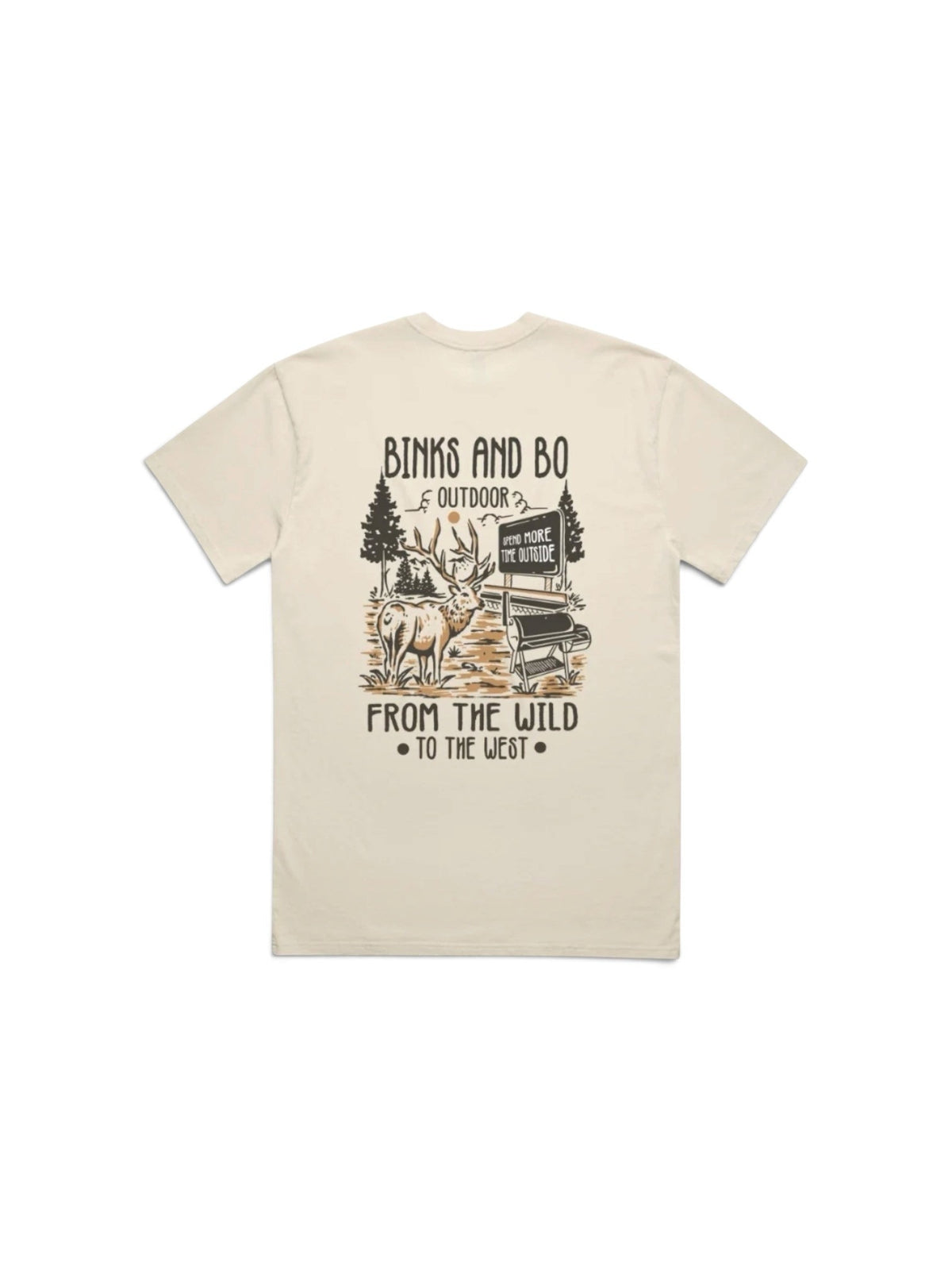 Binks & Bo Where The Wild Meets The West- BBQ T-Shirts