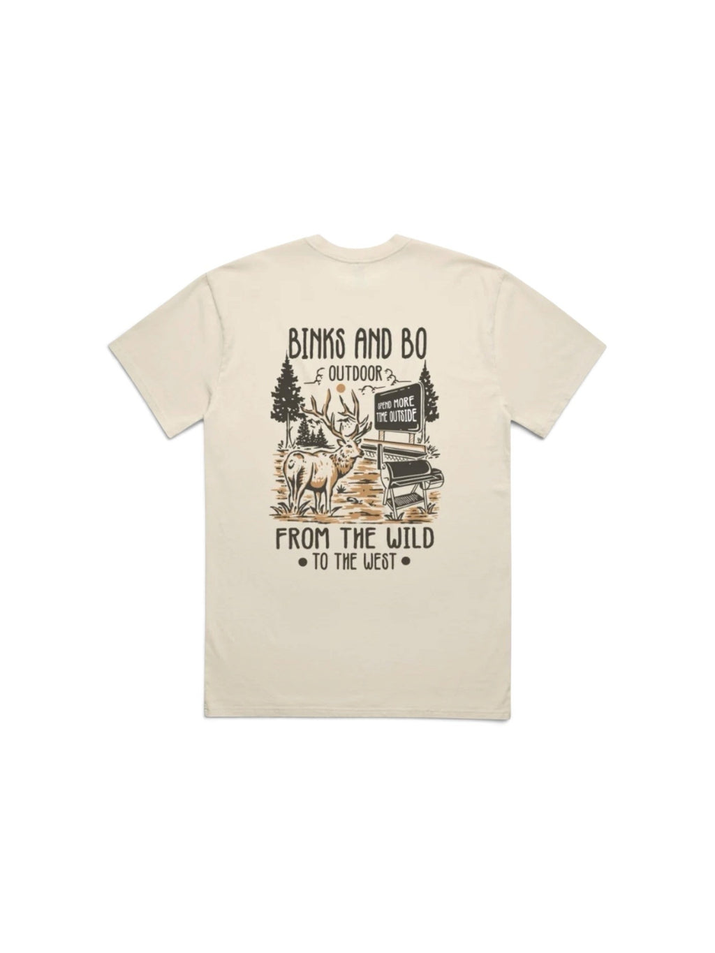 Binks & Bo Where The Wild Meets The West- BBQ T-Shirts