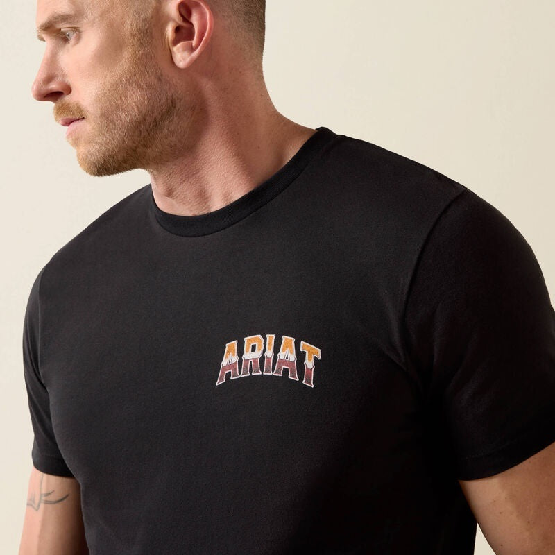 Ariat Country Rock T-Shirts - Black