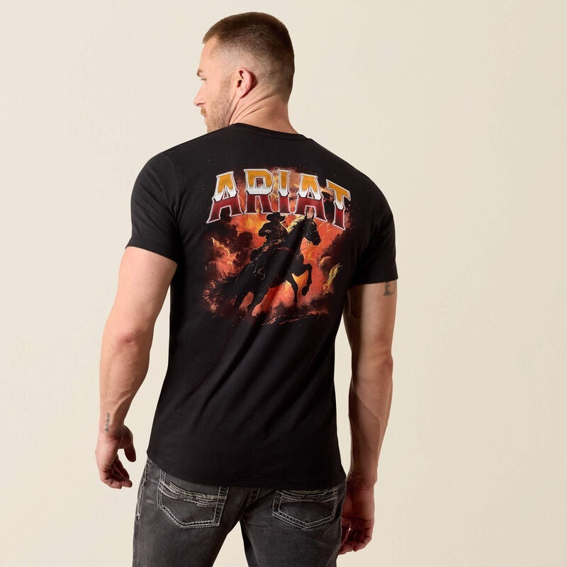 Ariat Country Rock T-Shirts - Black