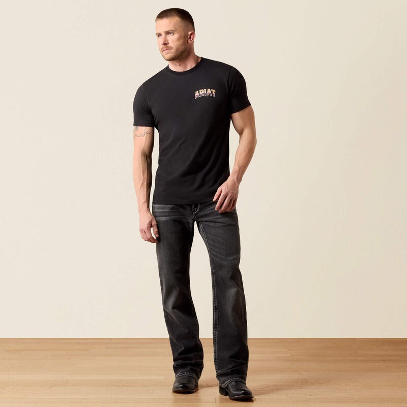 Ariat Country Rock T-Shirts - Black