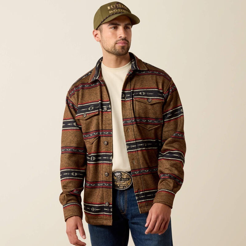 Ariat Mens Caldwell Printed Shirt Jackets