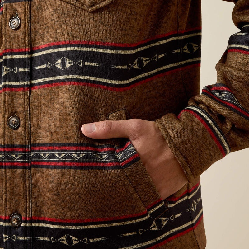 Ariat Mens Caldwell Printed Shirt Jackets