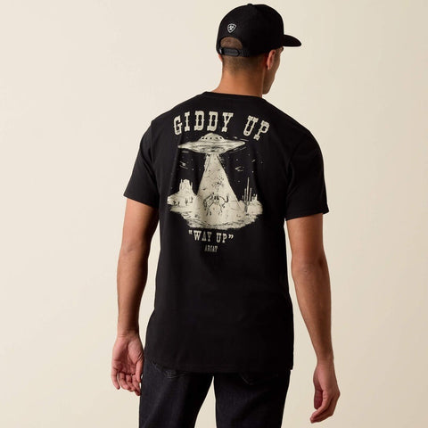 Ariat Cowboy Way Up T-Shirts - Black