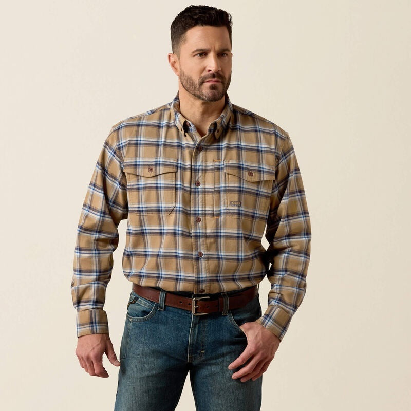 Ariat Rebar Flannel DuraStretch Work Shirts