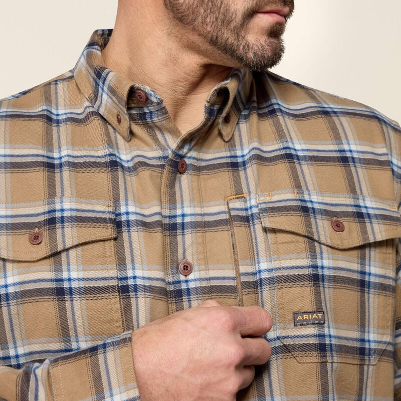 Ariat Rebar Flannel DuraStretch Work Shirts