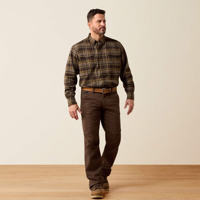 Ariat Rebar Flannel DuraStretch Work Shirts