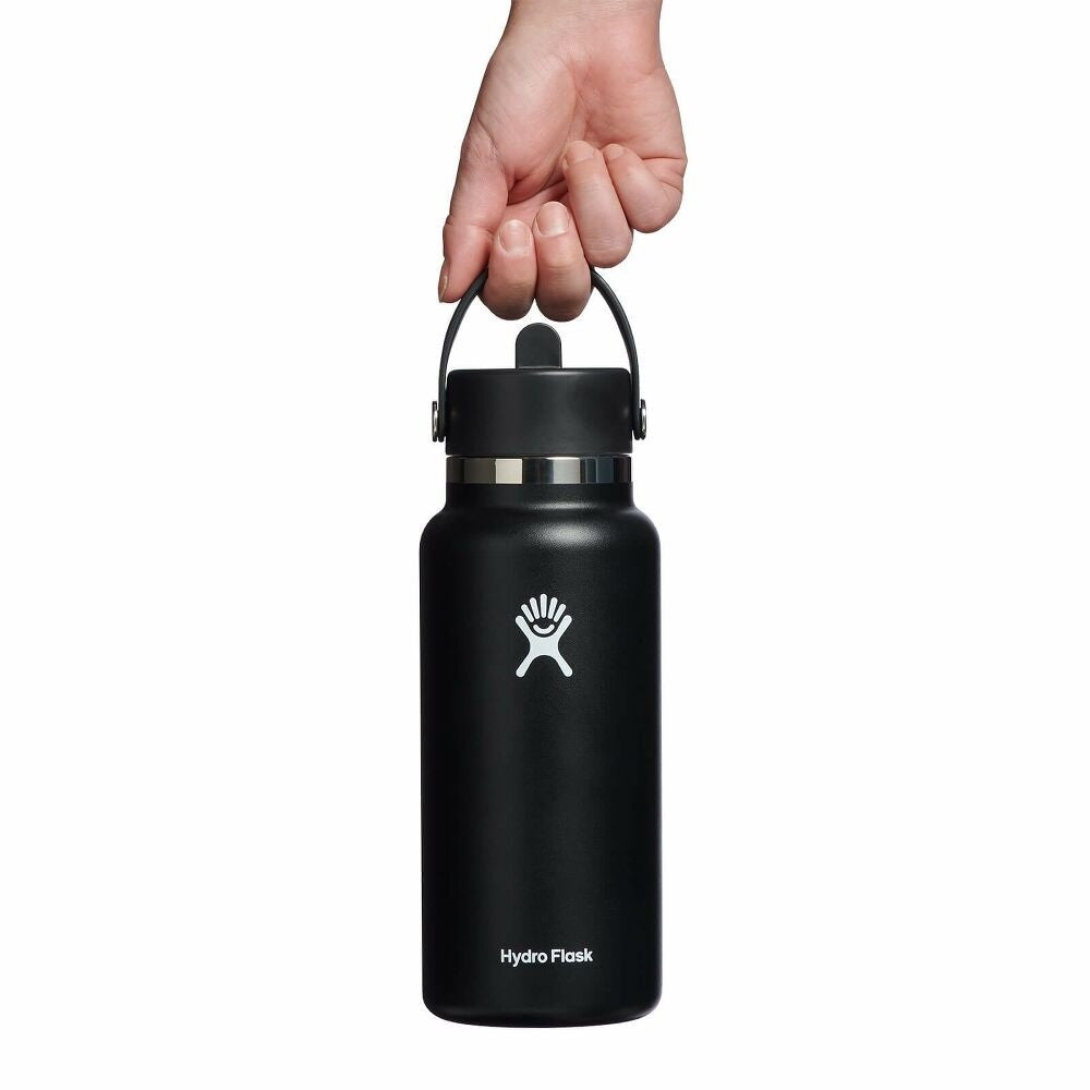 Hydroflask 32oz (946ml) Wide Mouth with Flex Straw Caps