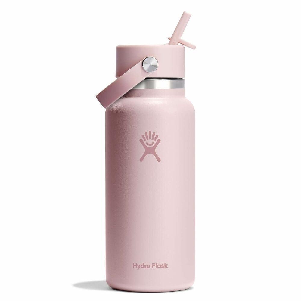 Hydroflask 32oz (946ml) Wide Mouth with Flex Straw Caps