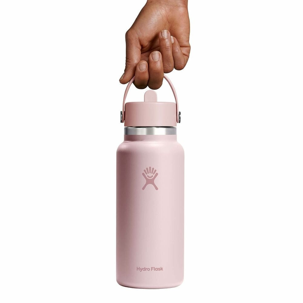 Hydroflask 32oz (946ml) Wide Mouth with Flex Straw Caps