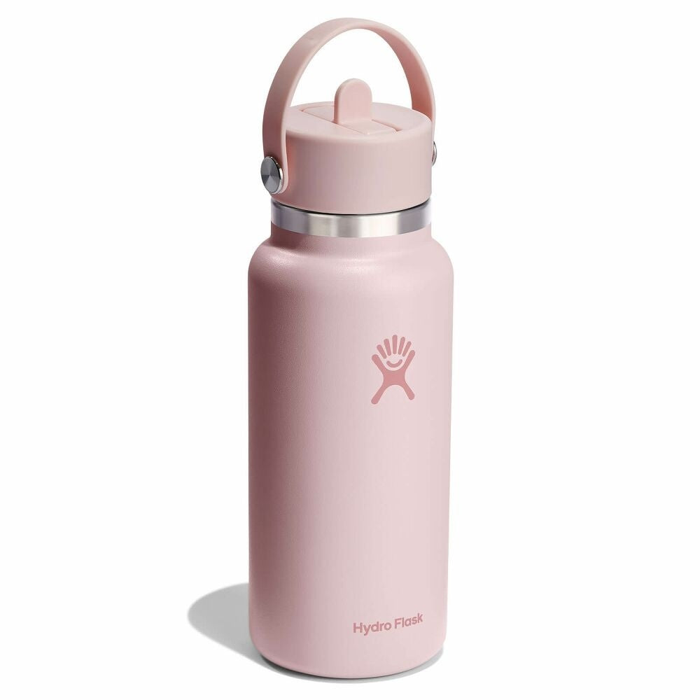 Hydroflask 32oz (946ml) Wide Mouth with Flex Straw Caps