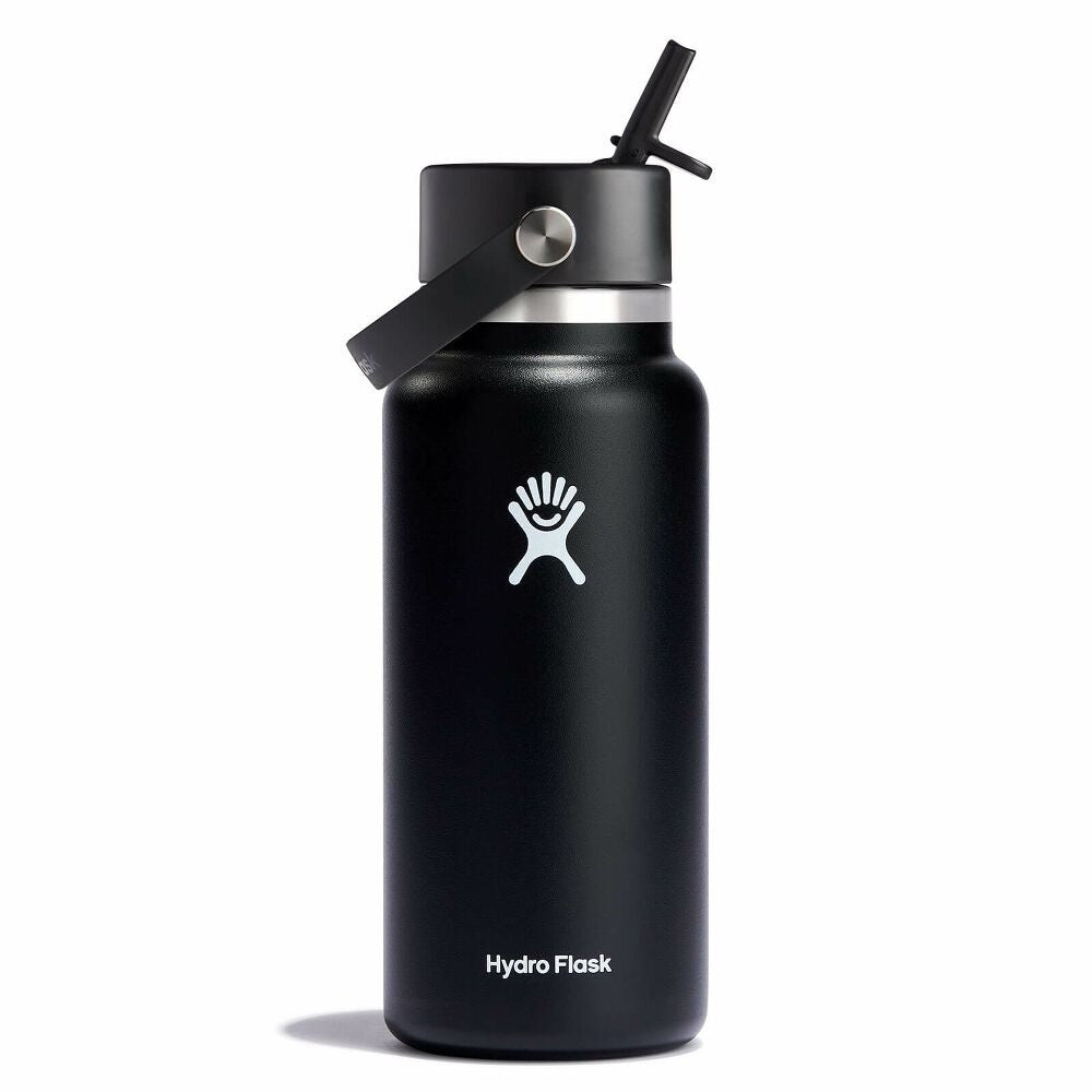 Hydroflask 32oz (946ml) Wide Mouth with Flex Straw Caps