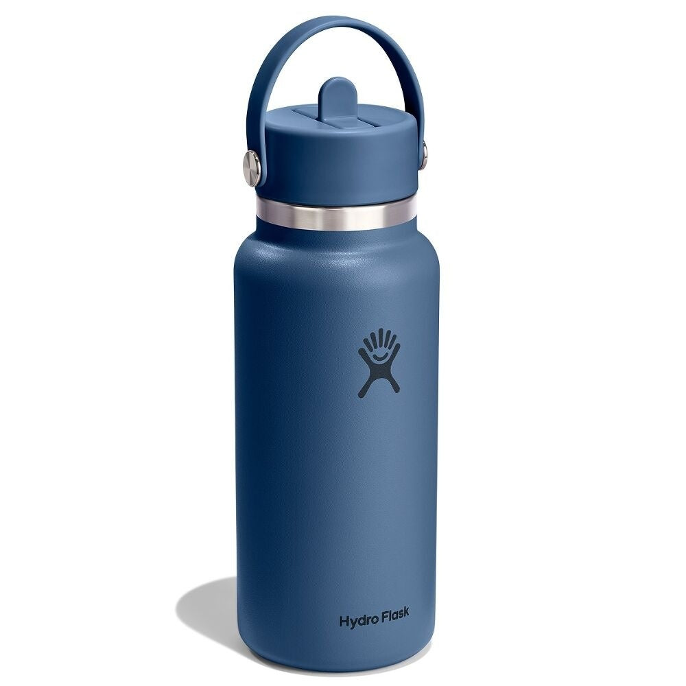 Hydroflask 32oz (946ml) Wide Mouth with Flex Straw Caps