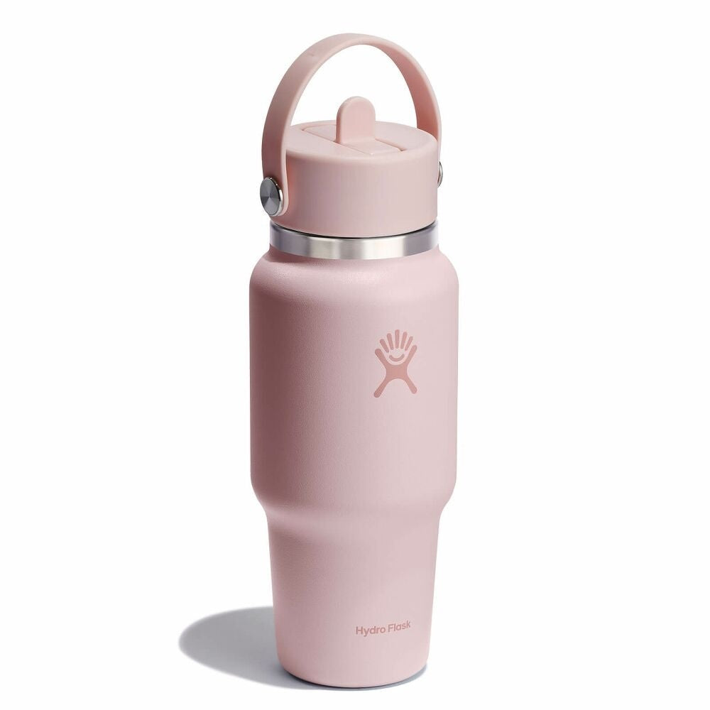 Hydroflask 24oz (710ml) Wide Mouth Travel Bottle with Flex Straw Caps