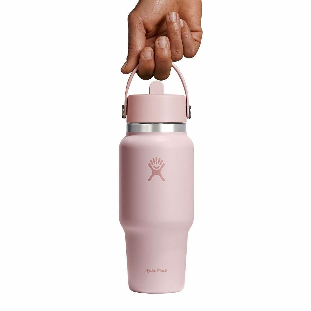 Hydroflask 24oz (710ml) Wide Mouth Travel Bottle with Flex Straw Caps