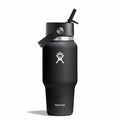 Hydroflask 24oz (710ml) Wide Mouth Travel Bottle with Flex Straw Caps