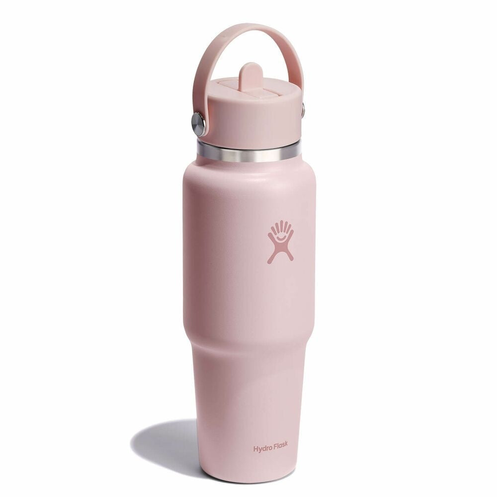 Hydroflask 32oz (946ml) Wide Mouth Travel Bottle with Flex Straw Caps