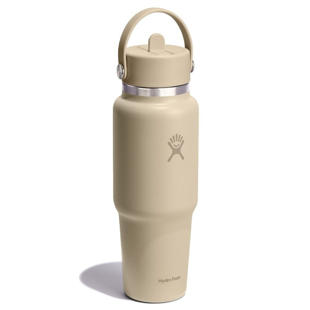 Hydroflask 32oz (946ml) Wide Mouth Travel Bottle with Flex Straw Caps