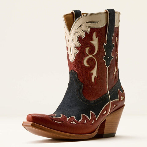 Ariat Womens Juanita X Toe Western Boots - Americana