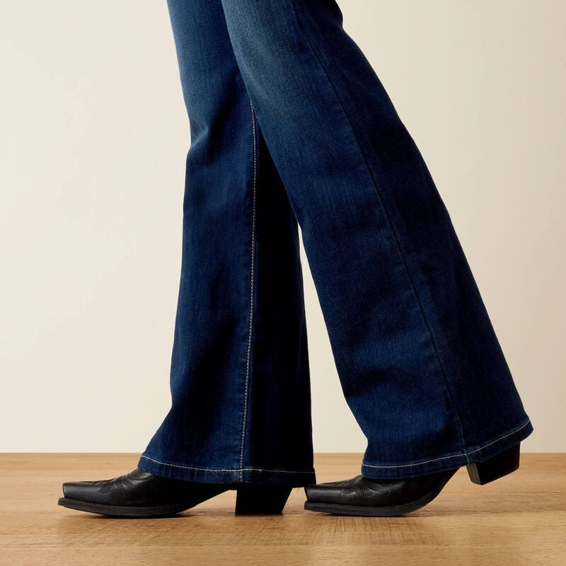 Ariat Womens Ultra Stretch Perfect Rise Katie Flare Jeans - Maya