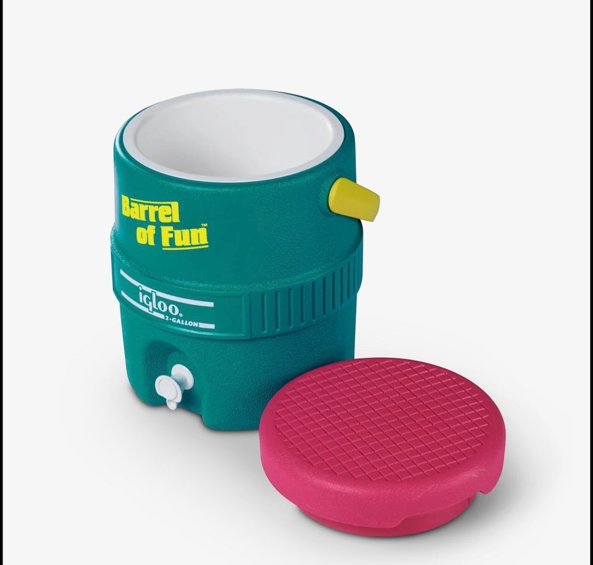 Igloo Retro Barrel of Fun 2 Gallon Jug - Dark Jade