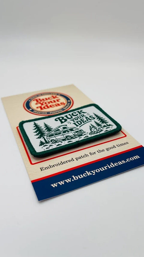 Buck Your Ideas Campervan Velcro Patch