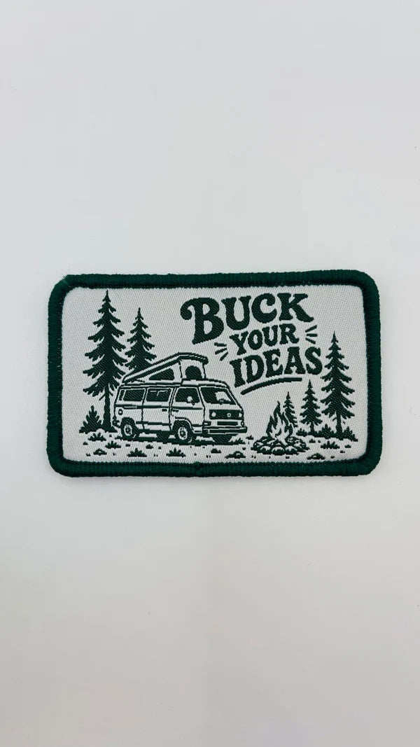 Buck Your Ideas Campervan Velcro Patch