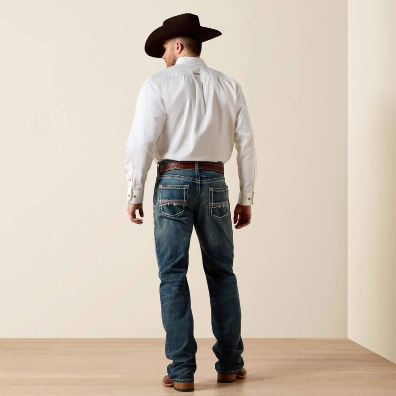 Ariat Mens M4 Coltrane Boot Cut Jeans - Durango