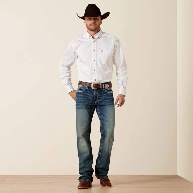 Ariat Mens M4 Coltrane Boot Cut Jeans - Durango