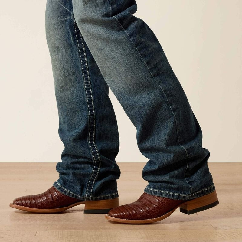 Ariat Mens M4 Coltrane Boot Cut Jeans - Durango