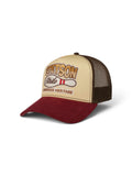 Stetson Strike Trucker Cap - Beige / Red
