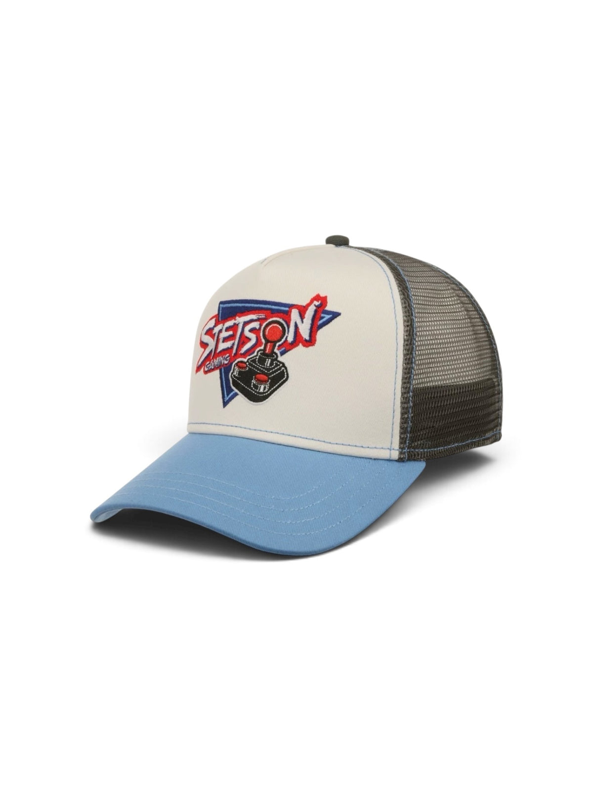 Stetson Gaming Joystick Trucker Cap - Light Blue