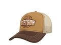 Stetson Classic Globe Trucker Cap - Camel