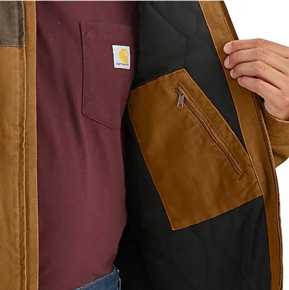 Carhartt M Montana Rugged Flex Relaxed Fit Duck Insulated Jackets