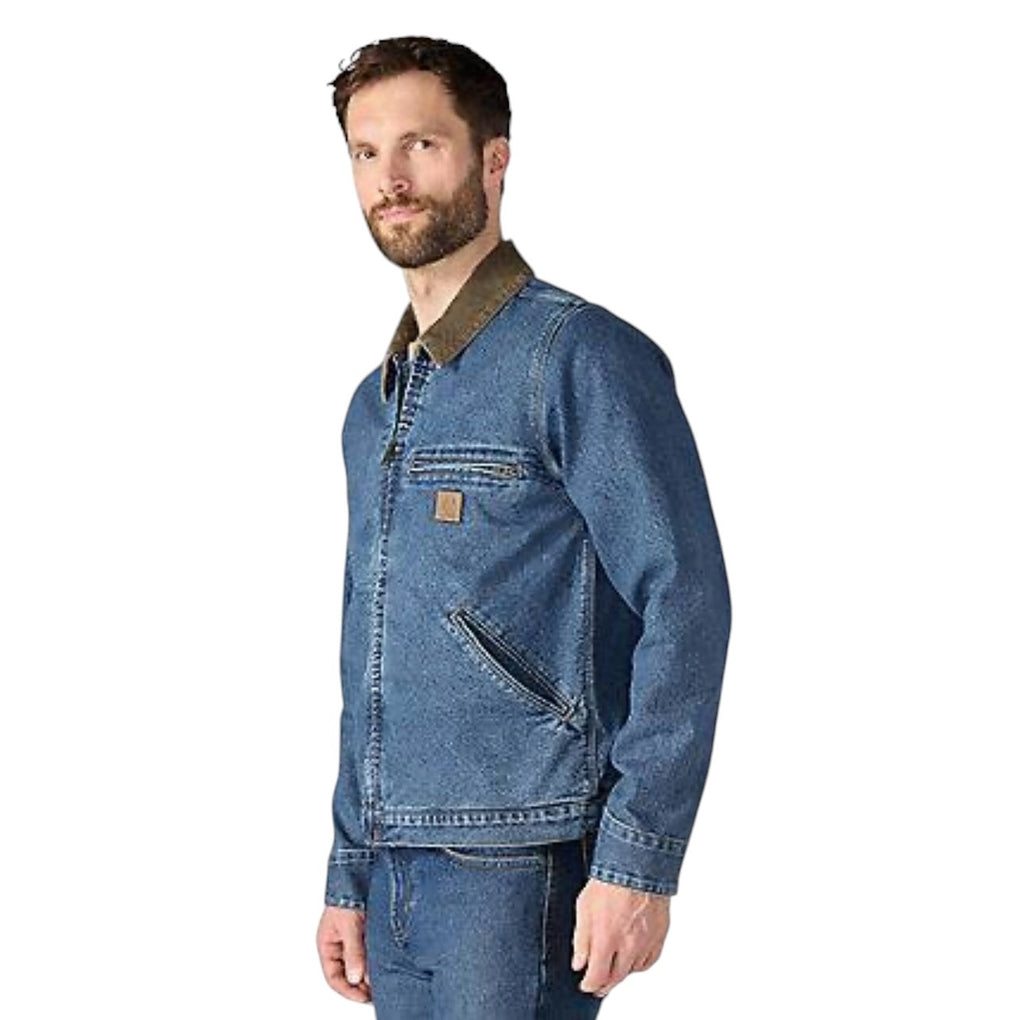 Carhartt M Relaxed Fit Denim Detroit Jackets - Muskegon