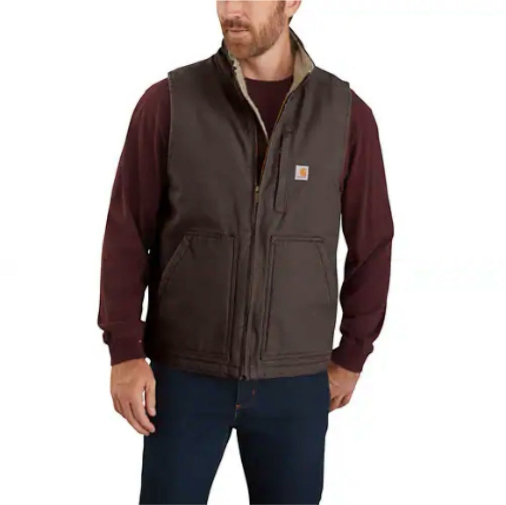 Carhartt M Washed Duck Mock-Neck Gilets