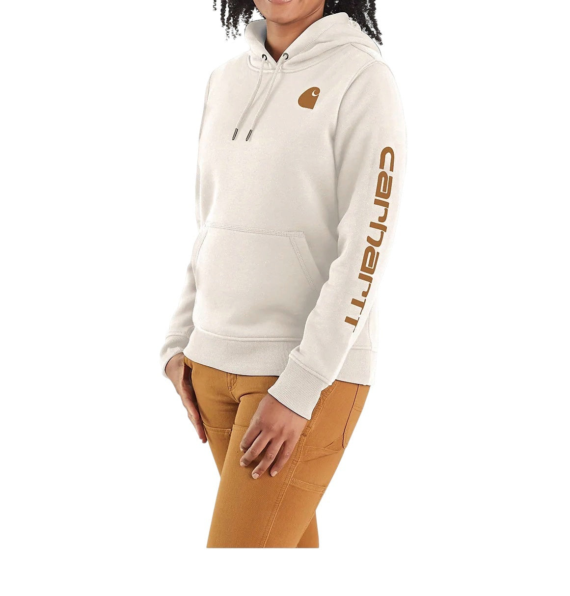 Carhartt Womens Iconic Clarksburg Logo Sweatshirts